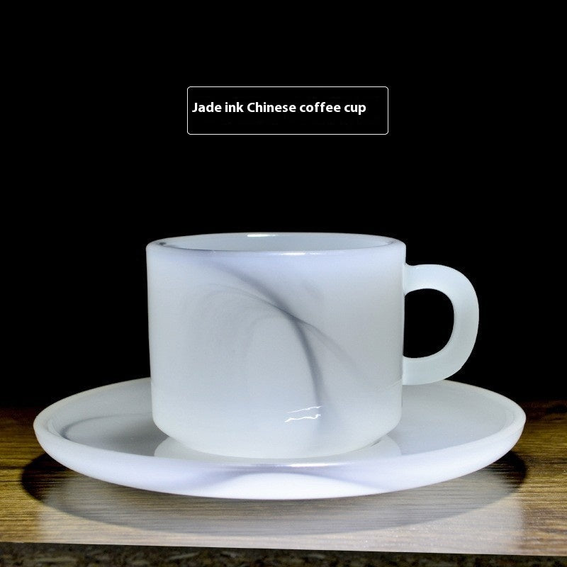 Glass Coffee Cup Crystal Coffee Appliance - Antique Decore