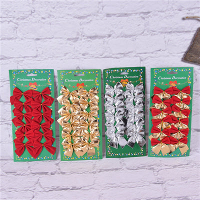 Christmas Tree Ornaments Christmas Decoration Bow - Antique Decore