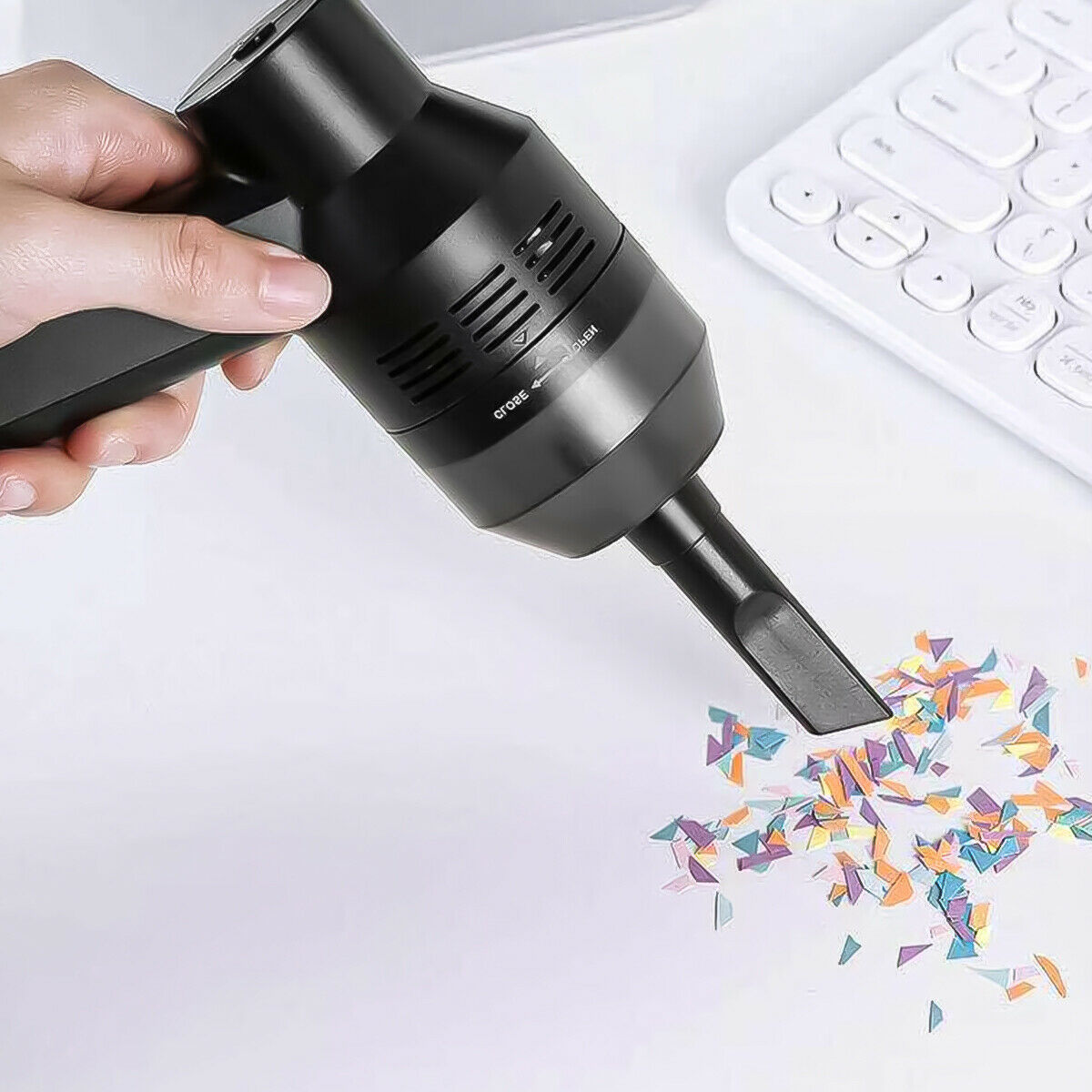 USB Keyboard Vacuum Cleaner Cordless Computer Cleaners Rechargeable with Cleaning Gel Auto For Car Laptop PC Piano Pet Dust - Antique Decore