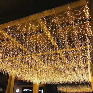 LED Full Sky Star Decorative Light String Shopping Mall Colored Lights - Antique Decore