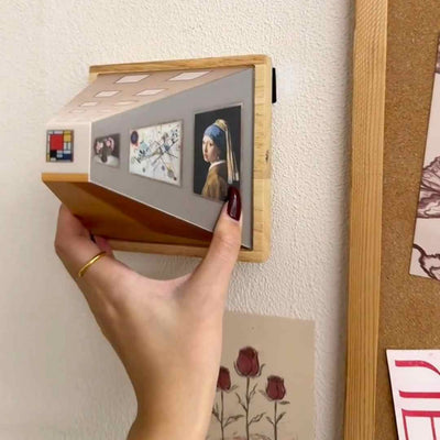 3D Illusion Night Light Gallery Bedside Picture Style Creative Modern Simulate Sunshine Drawing Night Light Gift - Antique Decore