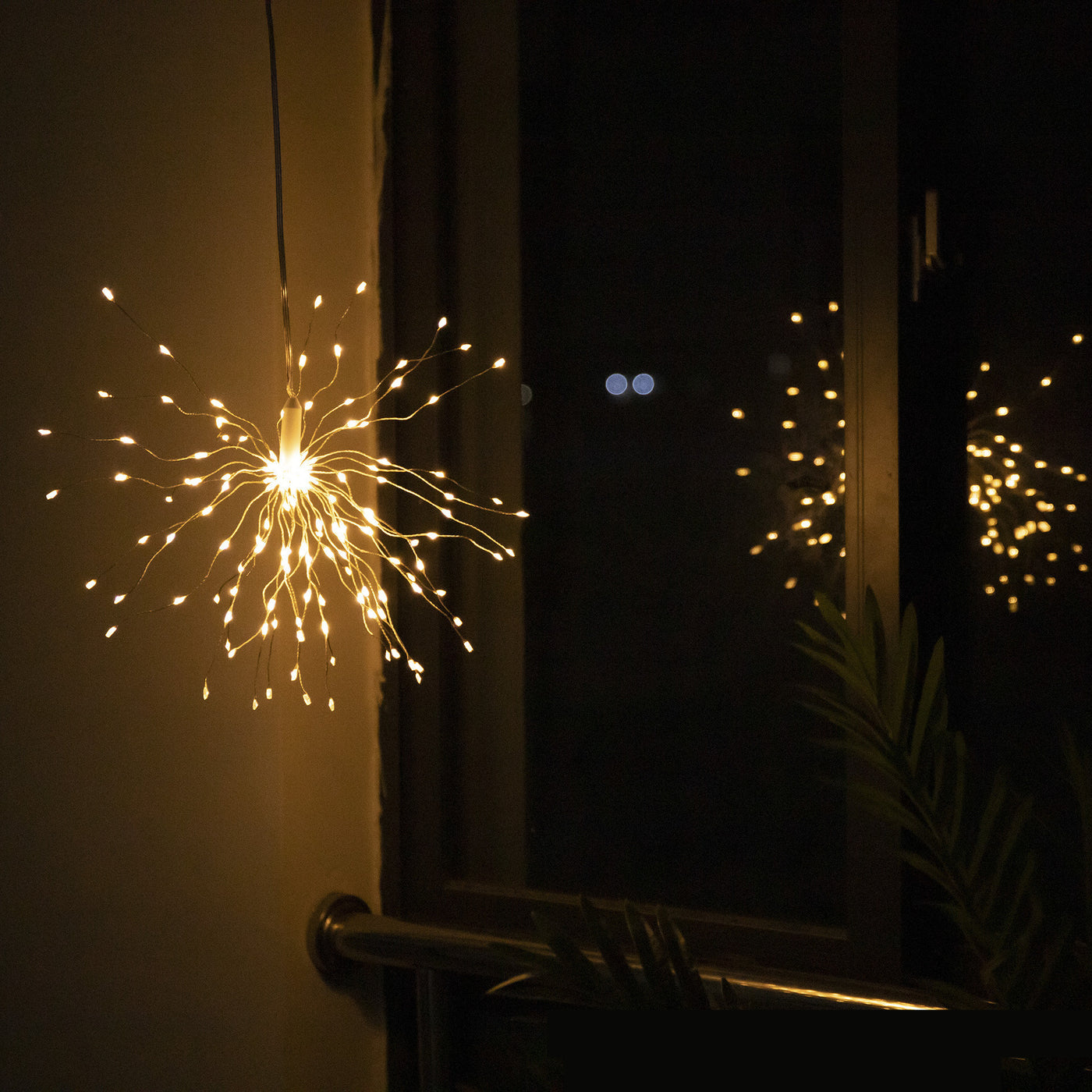 Outdoor Waterproof Remote Control Copper Wire Lamp Dandelion String Light - Antique Decore