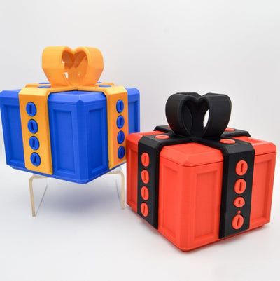 Annoying Gift Box 3D Printing Annoying Gift Box Ornaments - Antique Decore
