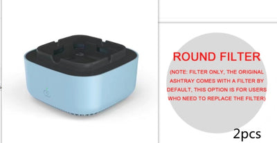 Smoke Removal Air Purification Ashtray Anion Purification Practical Automatic Purifier Ashtray Portable Gadgets For Car Ashtray - Antique Decore