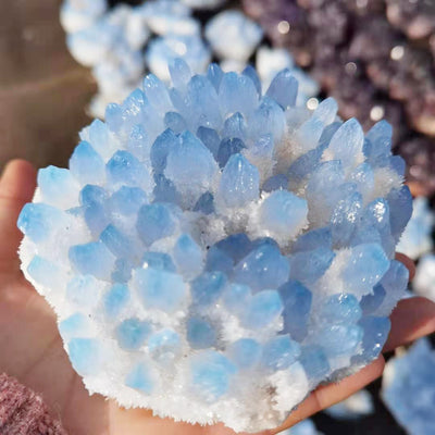Modern Minimalist Crystal Rough Stone Ornament