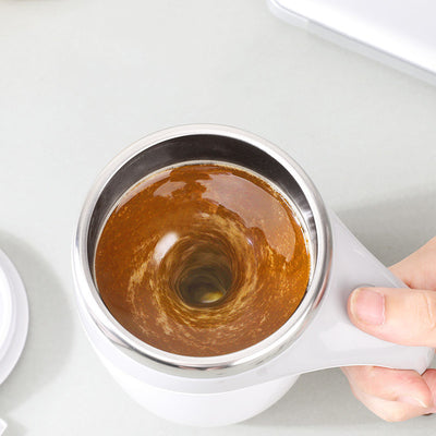 Electric Stirring Cup Full-automatic Magnetic Rotating Coffee Mug Charging - Antique Decore