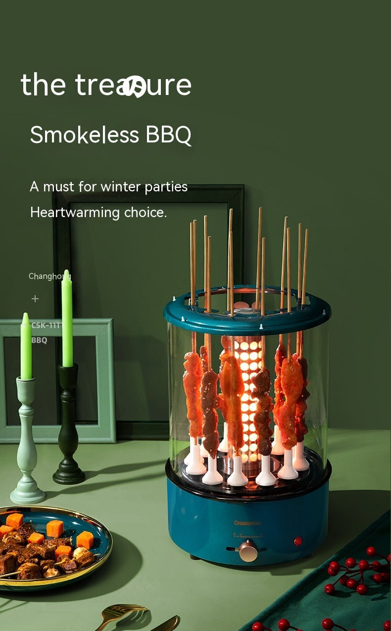 Automatic Multi-function Smoke-free Skewers Machine - Antique Decore