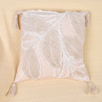 Throw Pillow Leaf Home Living Room Sofa Bed Cushion Tufted Throw Pillowcase