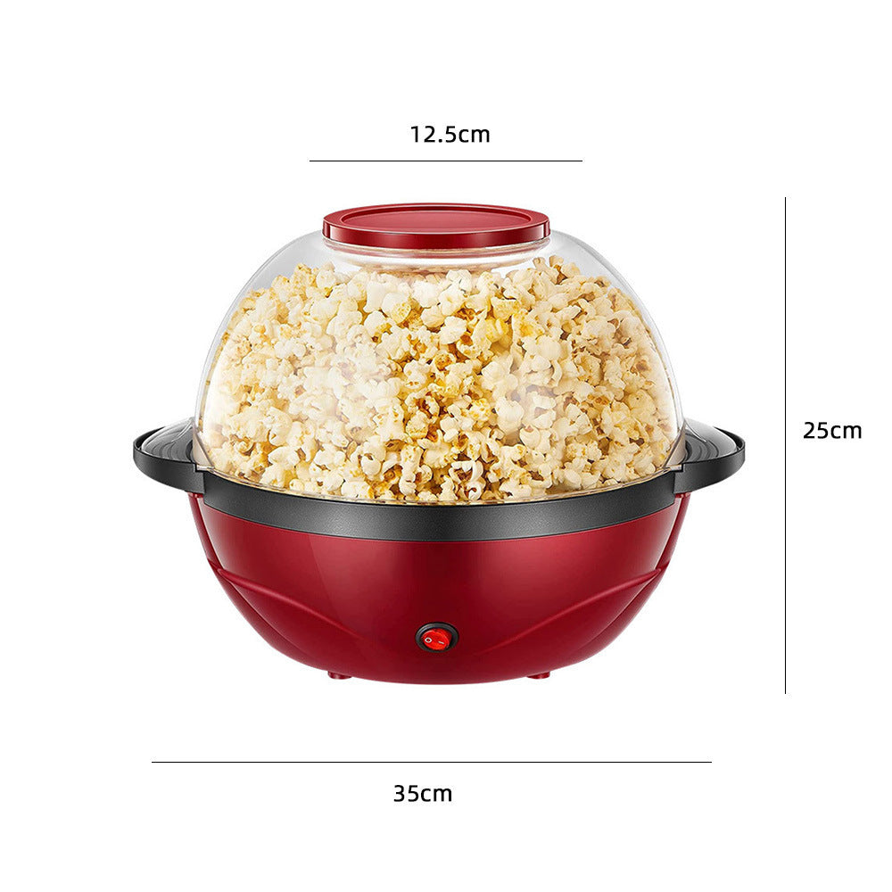 Household 850W Electric Popcorn Machine - Antique Decore