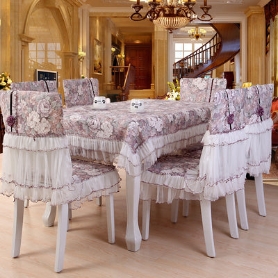 Table Cloth Dining Cushion Chair Cover - Antique Decore
