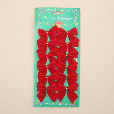 Christmas Tree Ornaments Christmas Decoration Bow - Antique Decore
