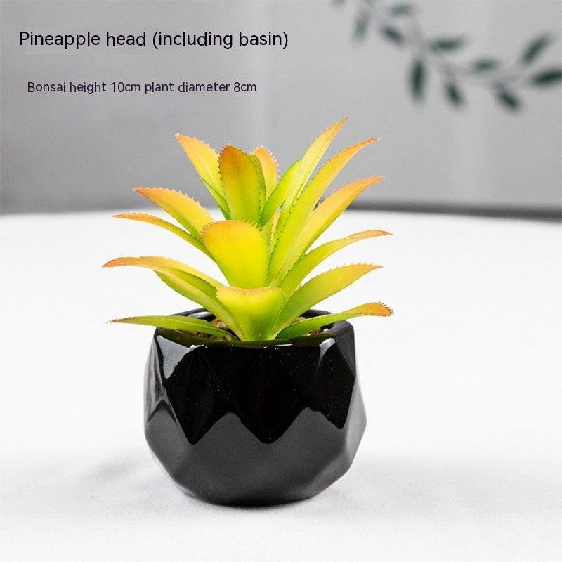 Artificial Green Plant Succulent Artificial Plant Home Furnishings - Antique Decore