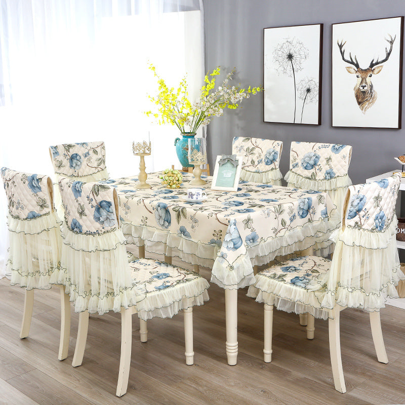 Table Cloth Dining Cushion Chair Cover - Antique Decore