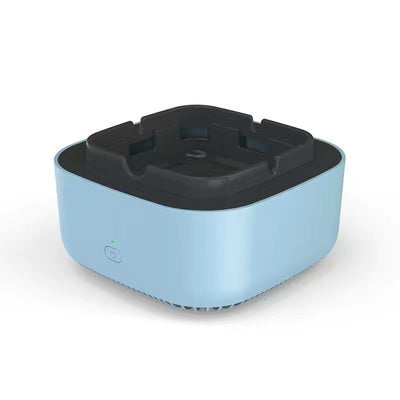 Smoke Removal Air Purification Ashtray Anion Purification Practical Automatic Purifier Ashtray Portable Gadgets For Car Ashtray - Antique Decore