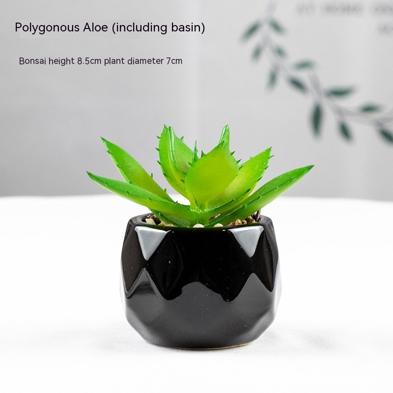 Artificial Green Plant Succulent Artificial Plant Home Furnishings - Antique Decore