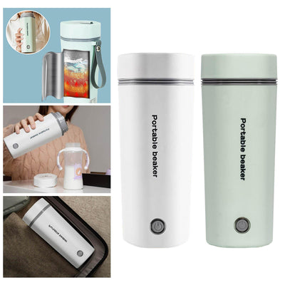 Electric Car Kettle Cup Fast Heating Heater Bottle For Travel Coffee Tea