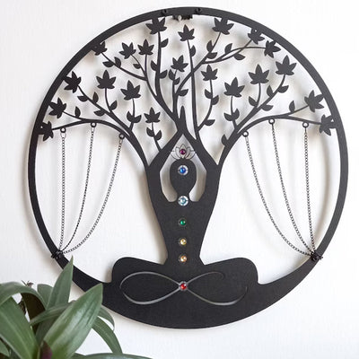 Art Decor Yoga Meditation Wall Hanging Craft - Antique Decore