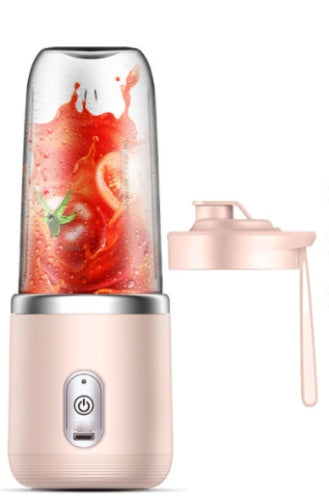 6blade Portable Blender Mini Juicer Cup Extractor Smoothie USB Charging Fruit Squeezer Blender Food Mixer Ice Crusher Portable Juicer Machine - Antique Decore