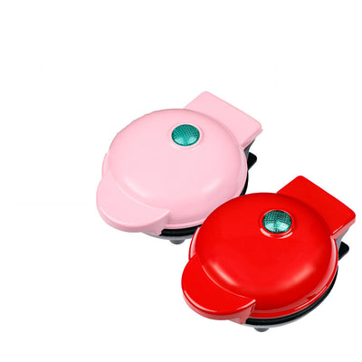 Mini Waffle Maker Waffle Home Children'S Breakfast Machine Portable Electric Baking Pan Light Food Machine - Antique Decore