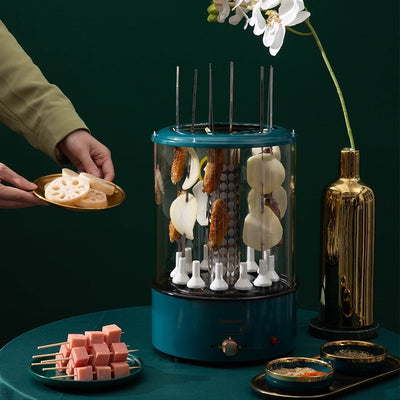 Automatic Multi-function Smoke-free Skewers Machine - Antique Decore