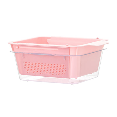 Double Retractable Asphalt Plastic Vegetable Basket