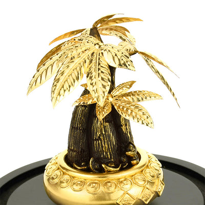Gold Foil Fortune Tree Money Tree Ornament Lucky Tree Home Furnishing