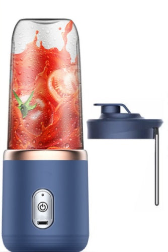 6blade Portable Blender Mini Juicer Cup Extractor Smoothie USB Charging Fruit Squeezer Blender Food Mixer Ice Crusher Portable Juicer Machine - Antique Decore